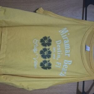 Sunny Vibes Yellow Crop Top